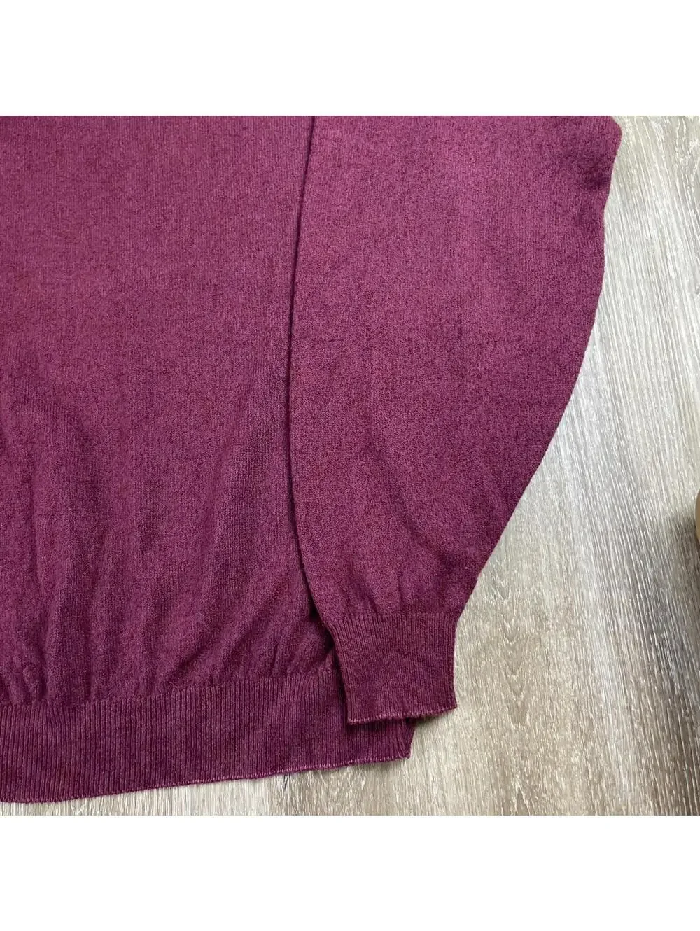 Vintage Natural Exchange Alexander Lloyd Sweater Henley Men's 3XLT Maroon